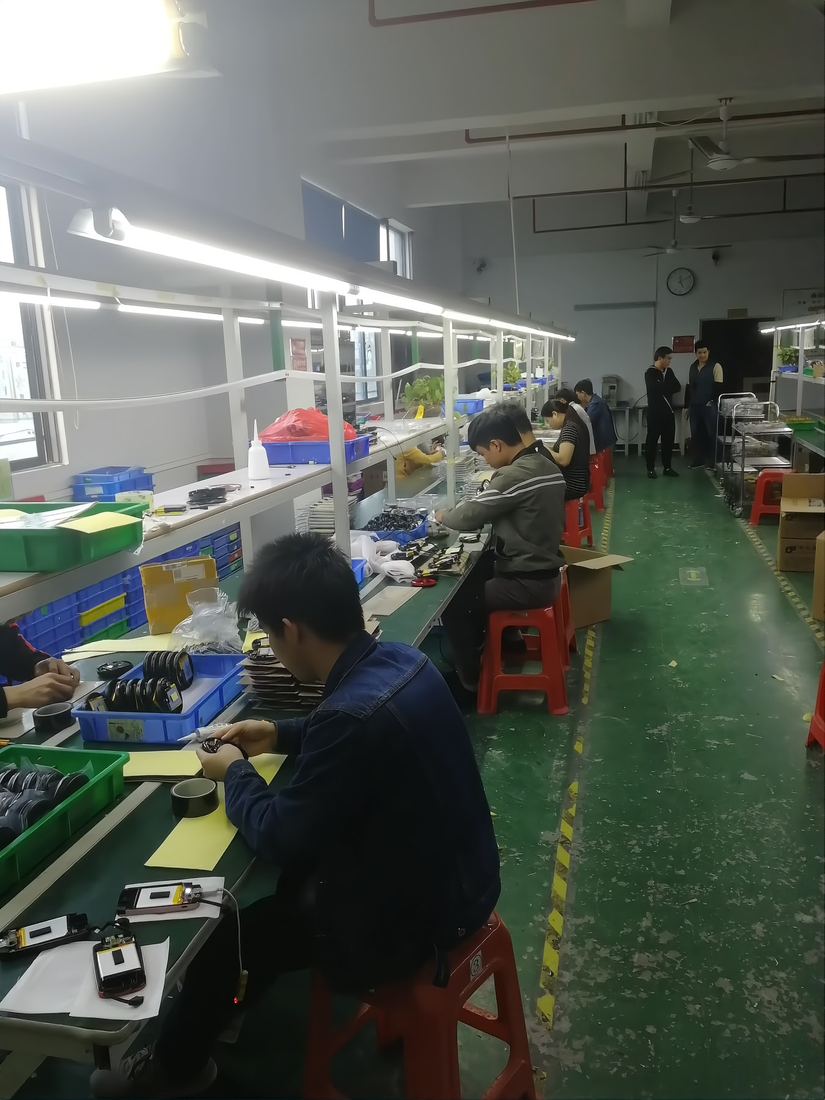 Workers at the Chengbang assembly line
